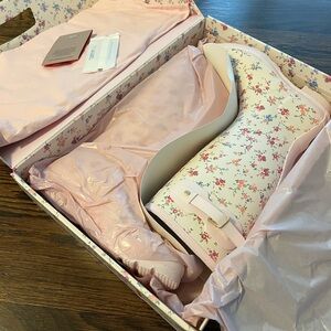 Hunter X LoveShackFancy Big Kids Original Rain Boot - Size 5 Sunrise Patchwork